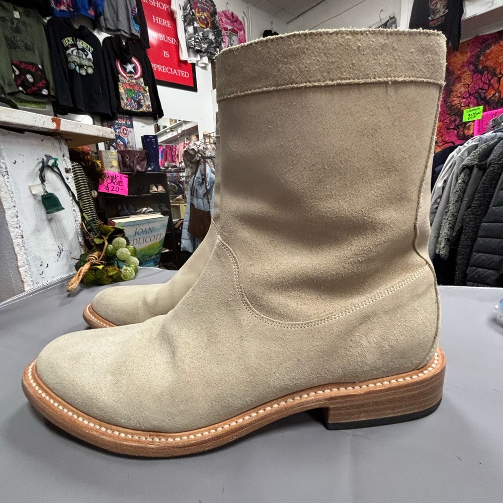 Rhodes Boots Roper Zip Boot Mens Boots size 10.5 retail $248